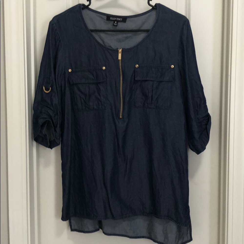 Ellen Tracy denim size medium shirt